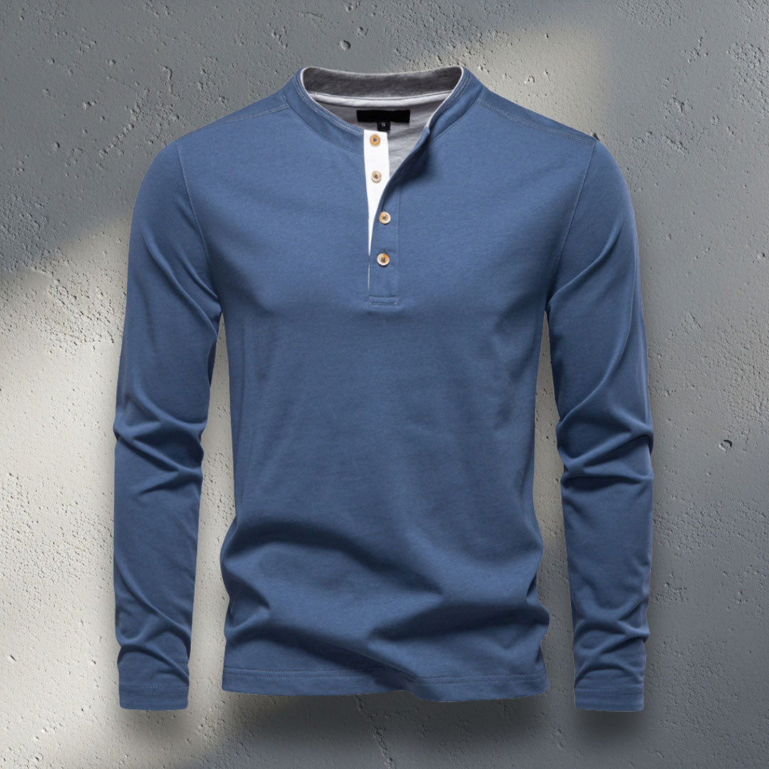 The Bennett Contrast Henley