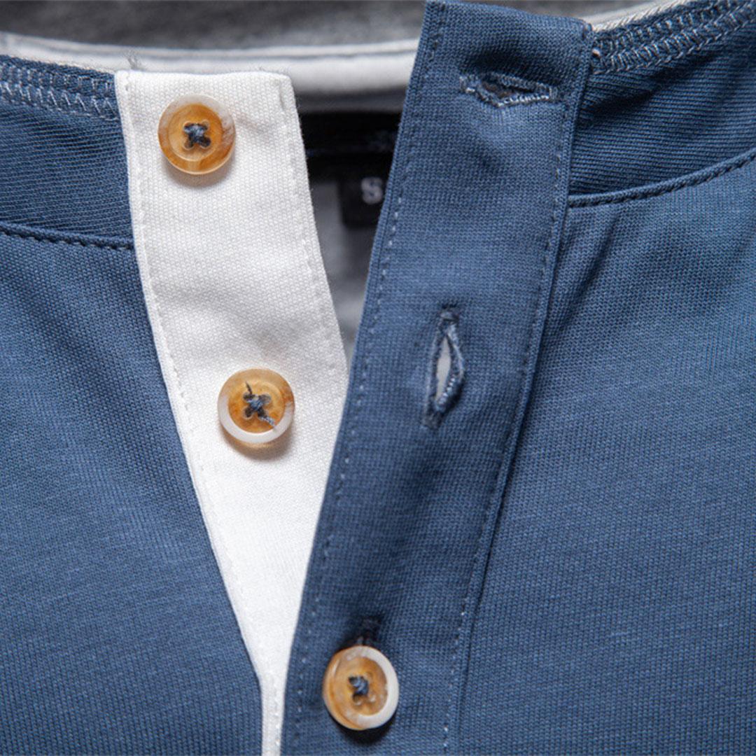 The Bennett Contrast Henley