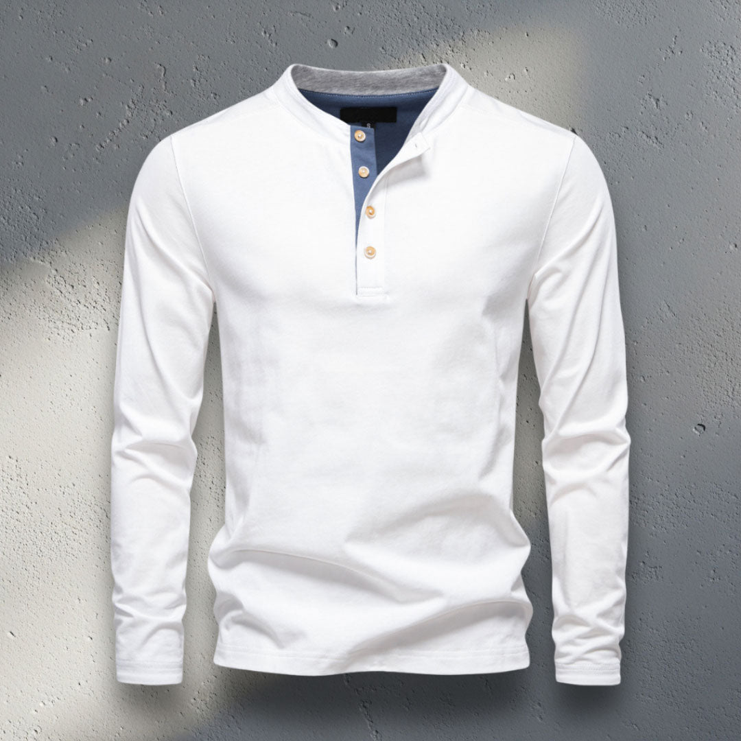The Bennett Contrast Henley