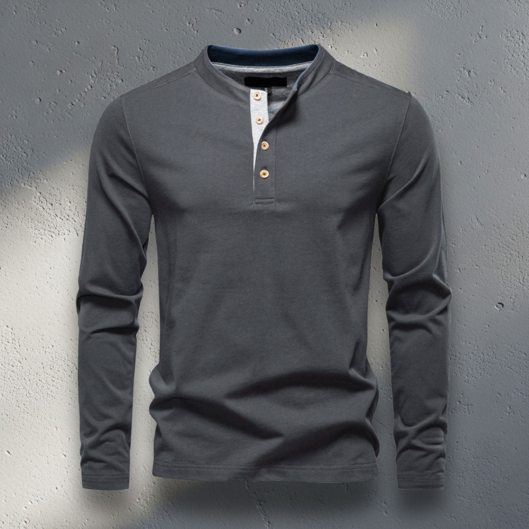 The Bennett Contrast Henley