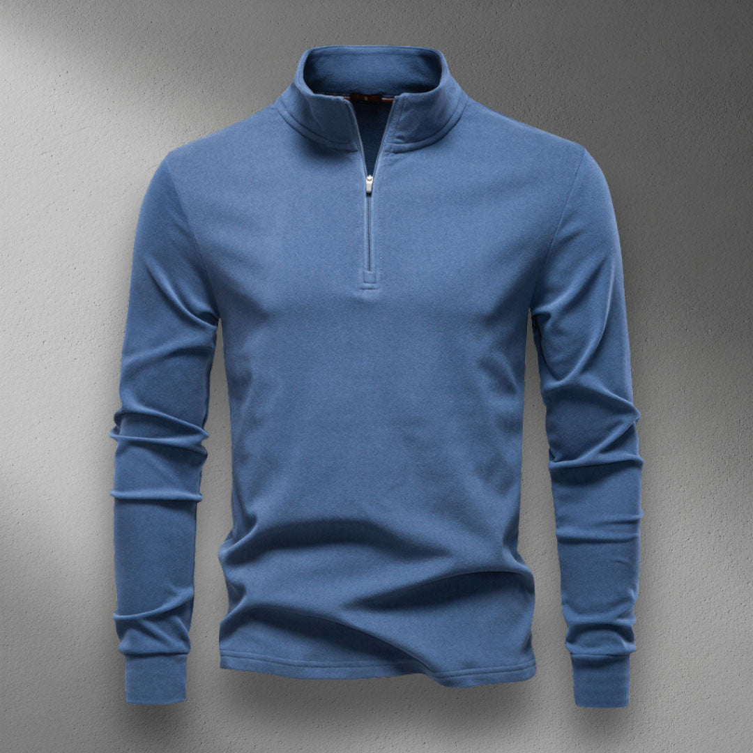 The Caspian Brushed Quarter-Zip