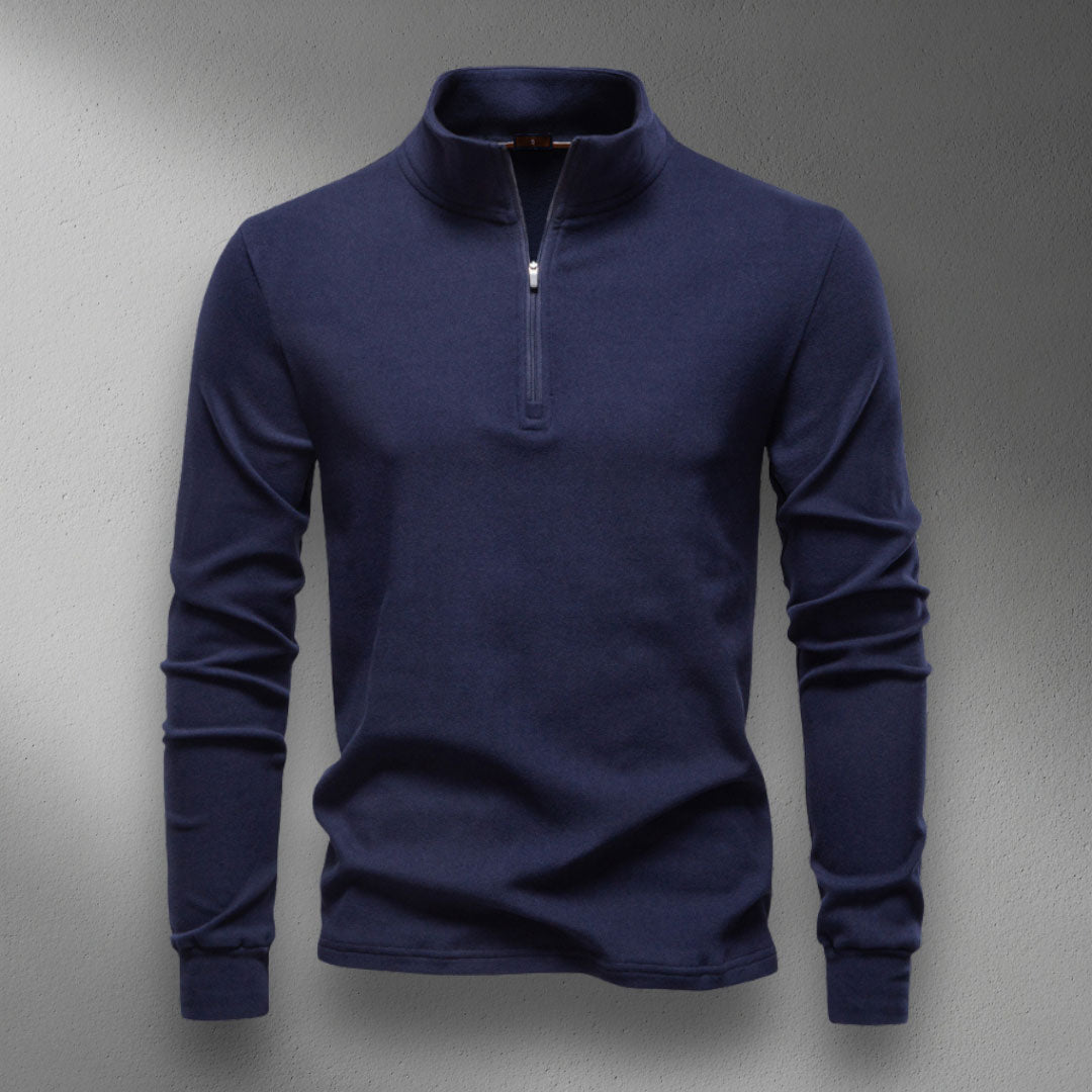 The Caspian Brushed Quarter-Zip