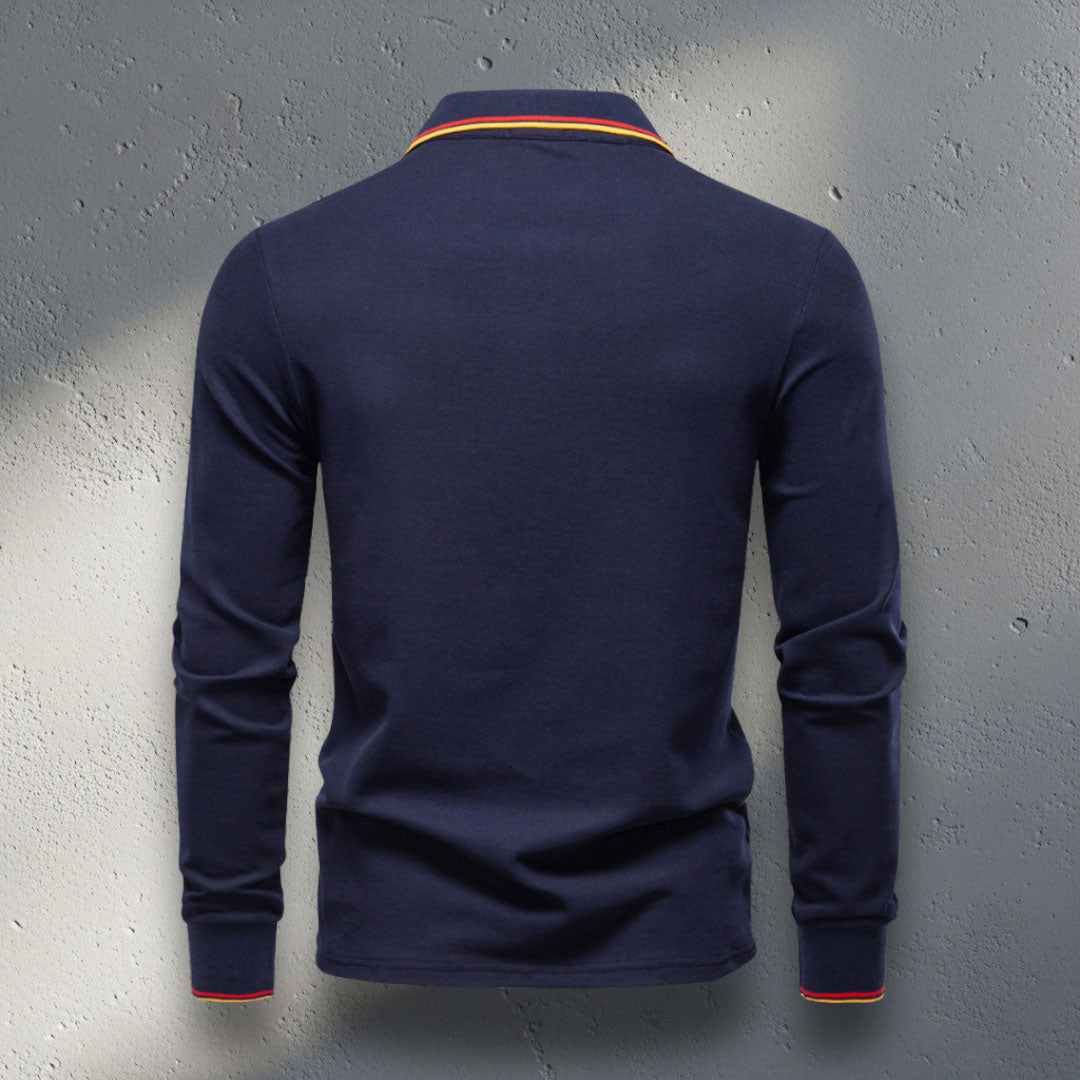 The Langdon Riviera Cotton Polo