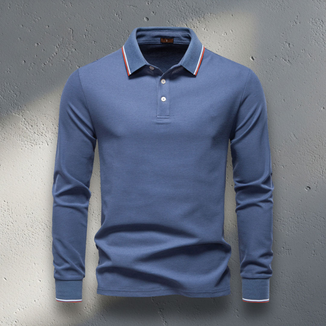 The Langdon Riviera Cotton Polo