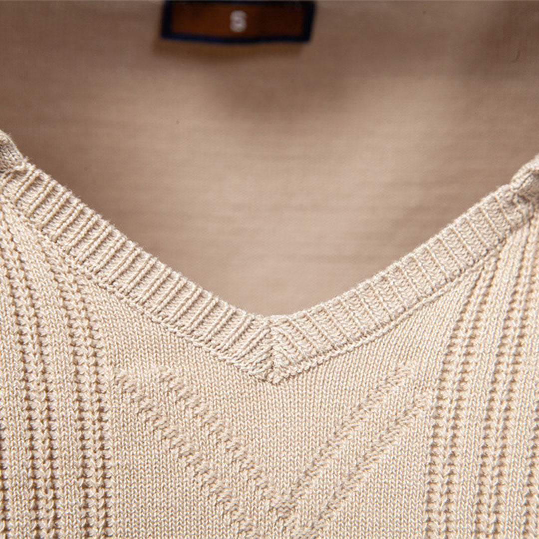 The Seville Johnny Collar Sweater