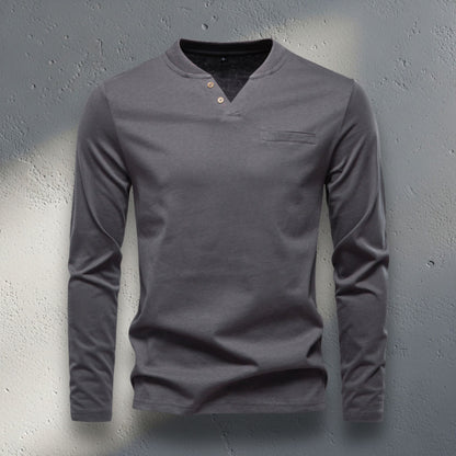 The Atlas Mandarin Henley