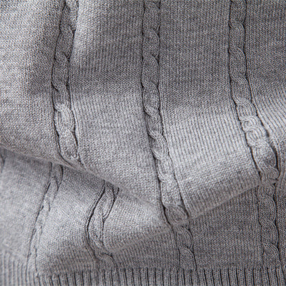 The Belmont Cable-Knit Vest