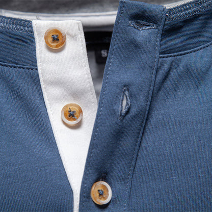 The Bennett Contrast Henley