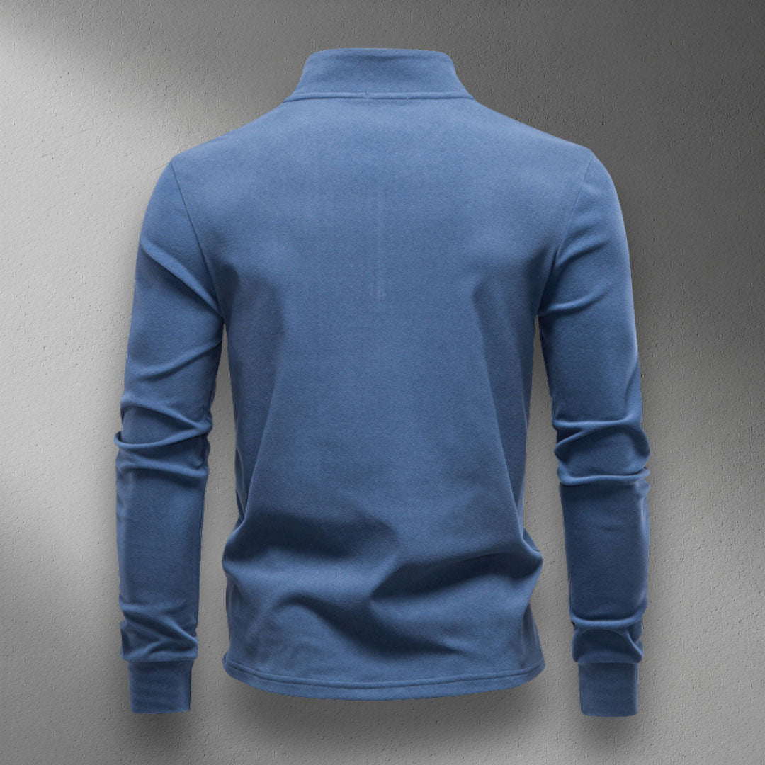 The Caspian Brushed Quarter-Zip