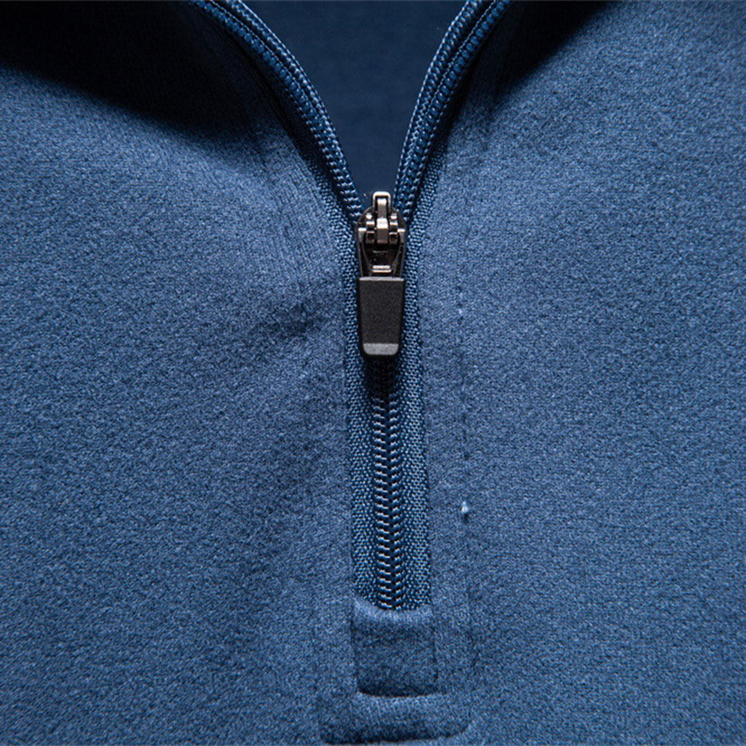 The Caspian Brushed Quarter-Zip