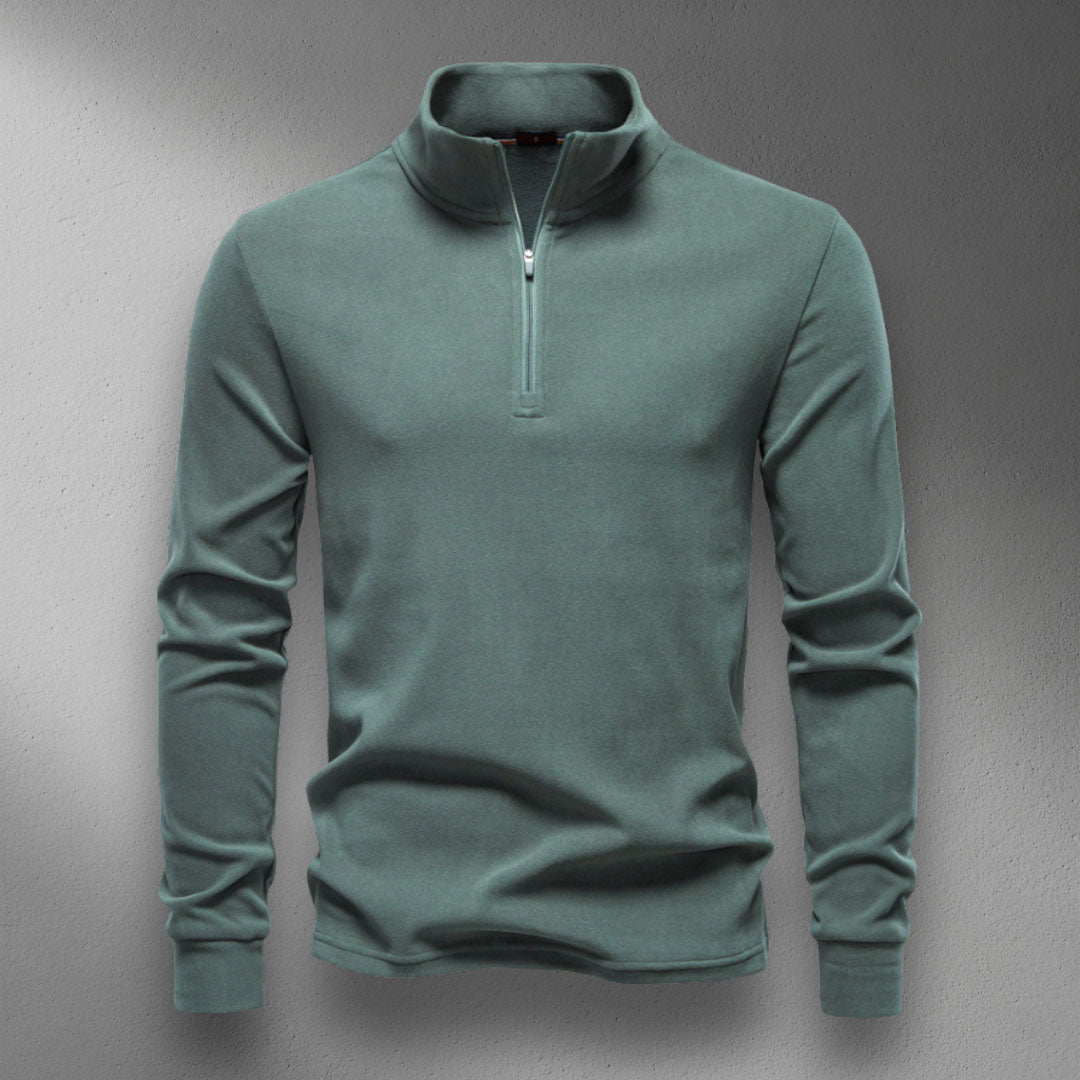 The Caspian Brushed Quarter-Zip