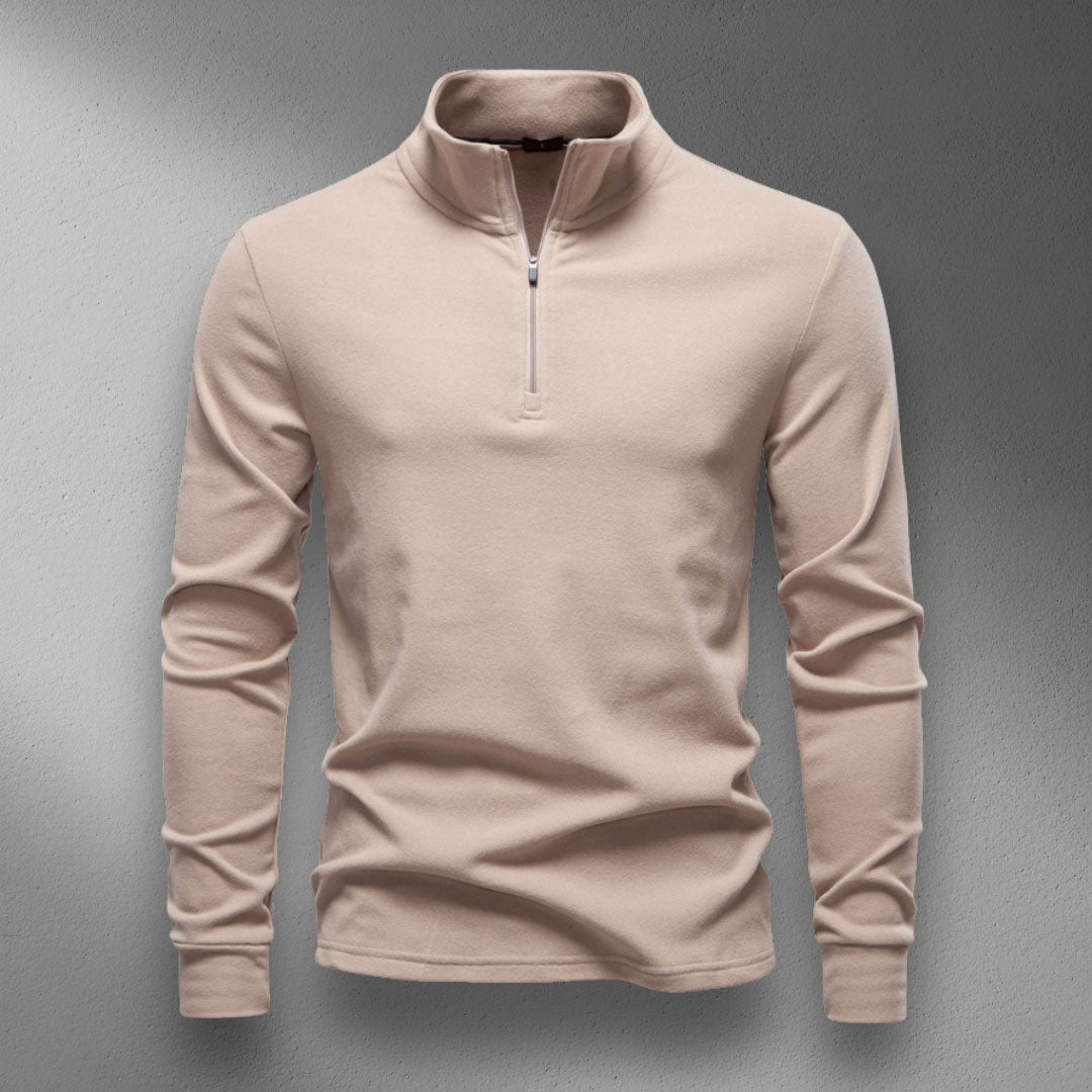 The Caspian Brushed Quarter-Zip