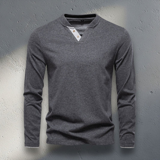 The Dalton Contrast Henley