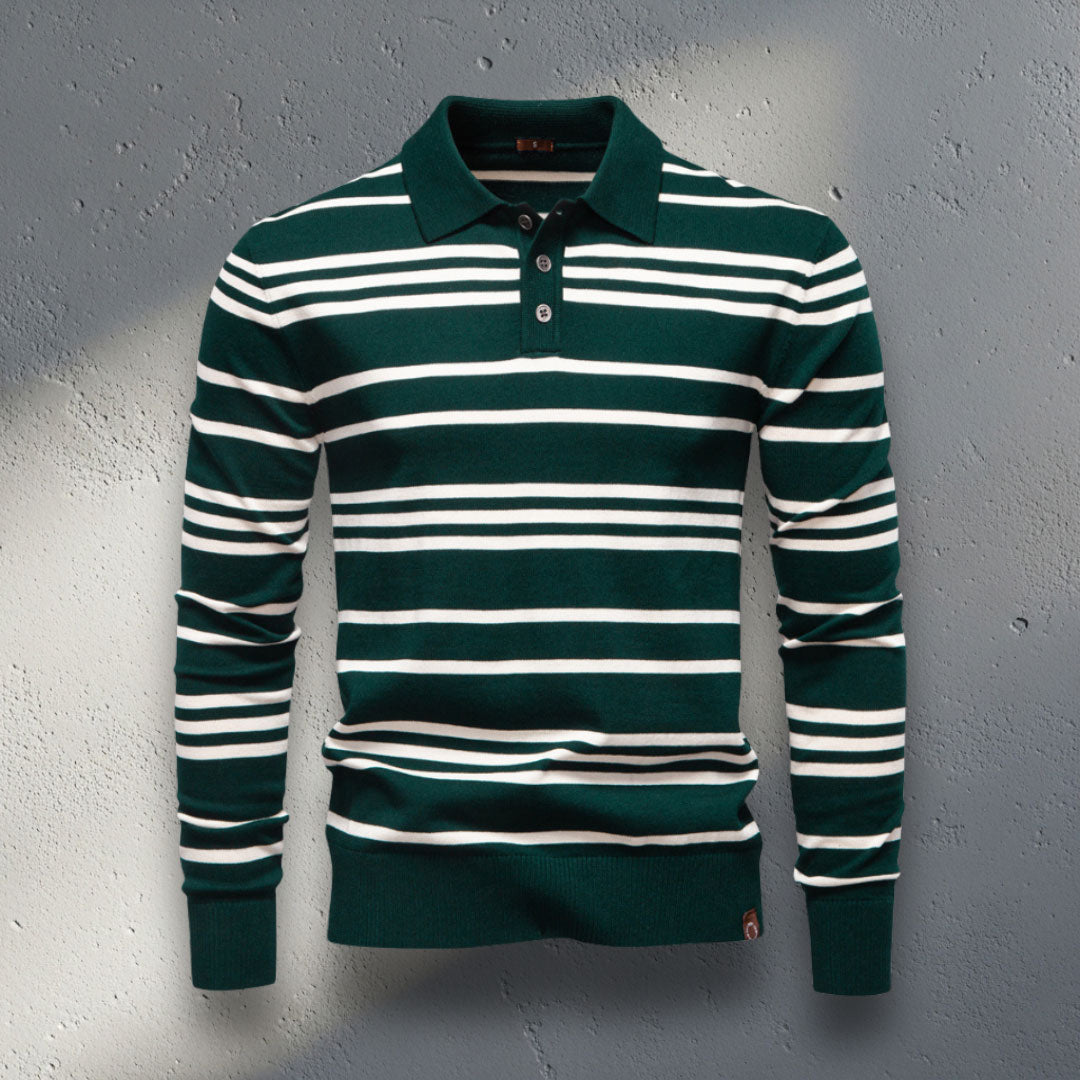 The Hampton Striped Polo