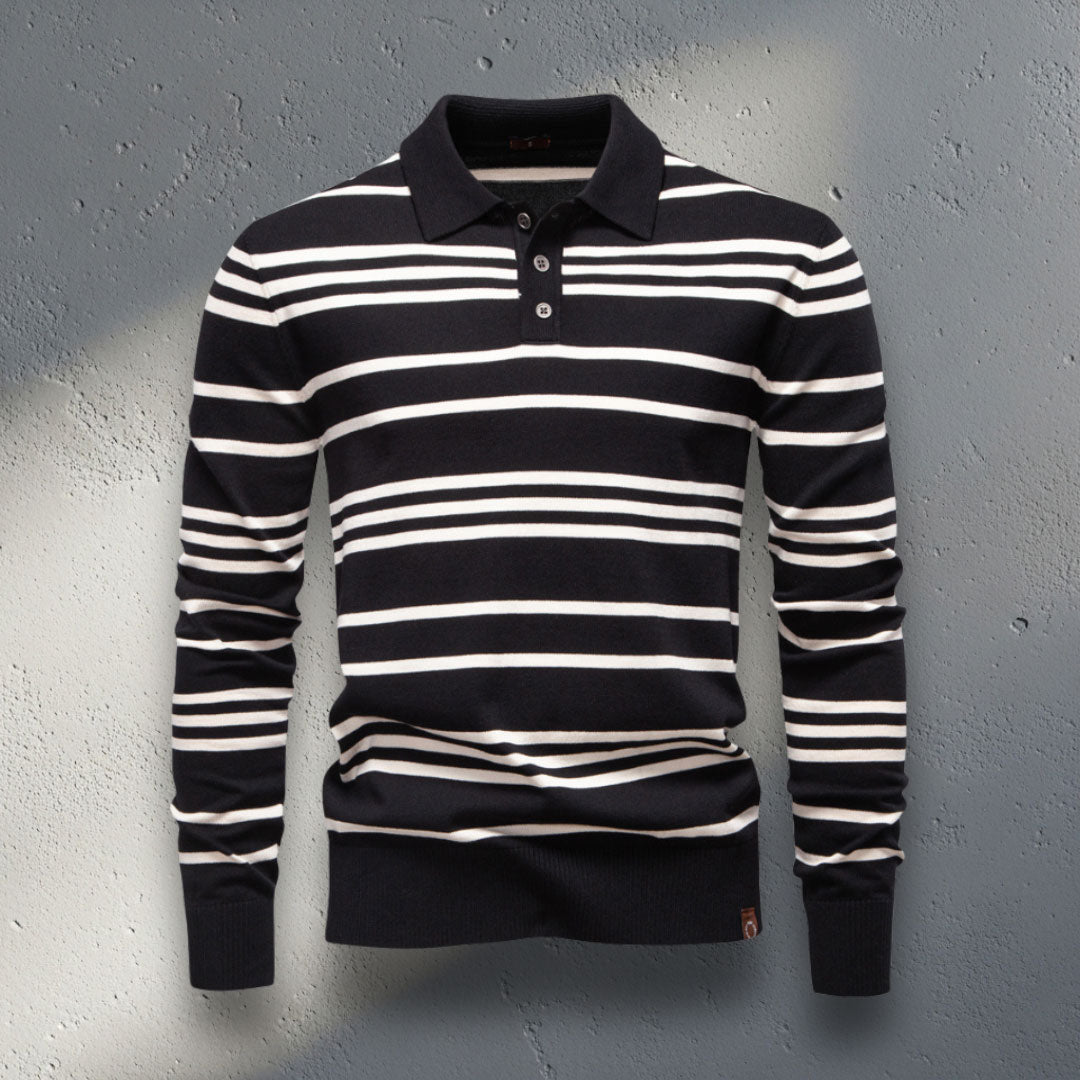 The Hampton Striped Polo