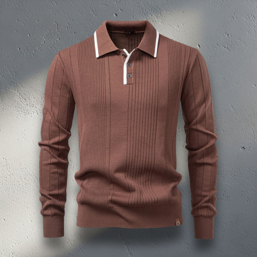 The Monaco Pleated Polo