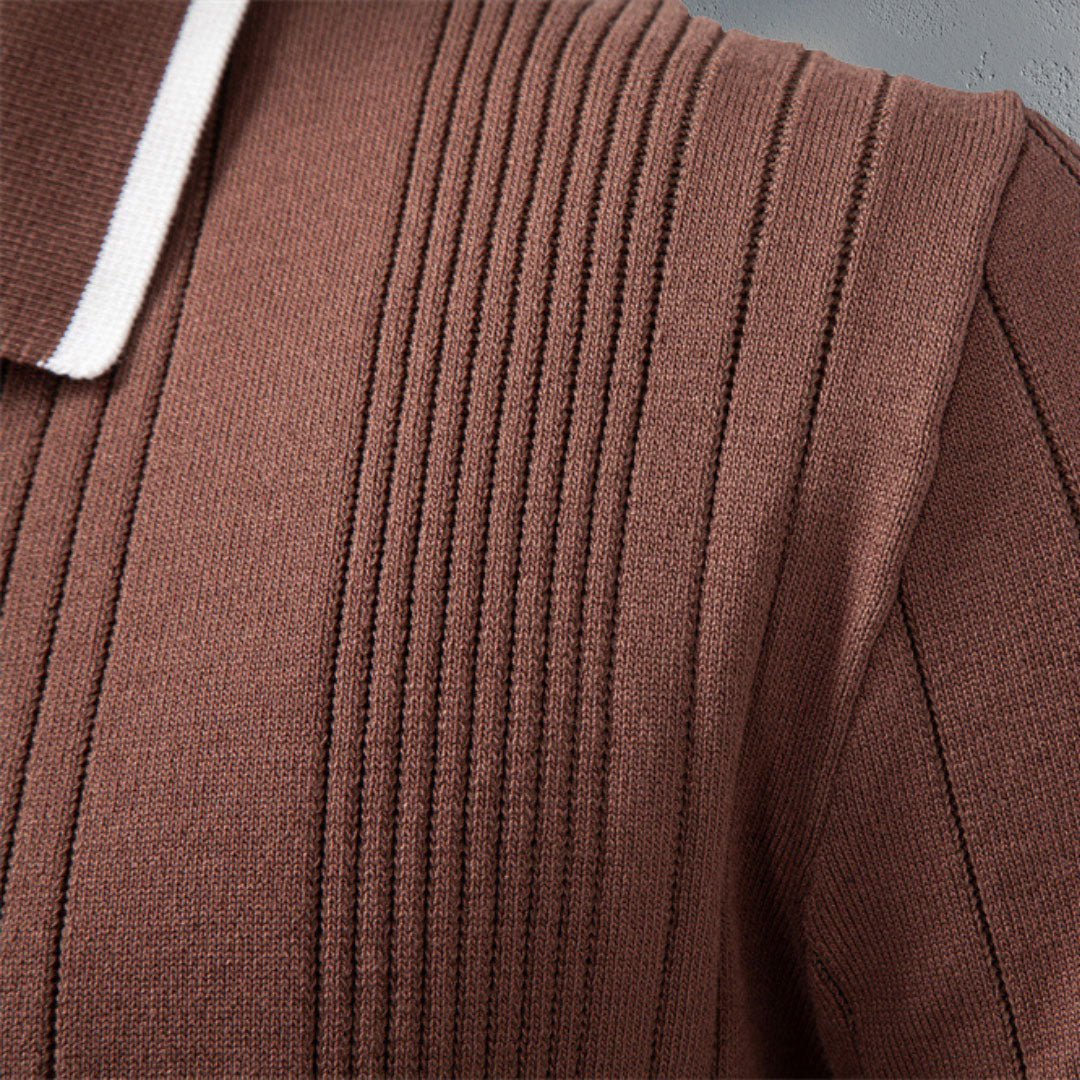 The Monaco Pleated Polo