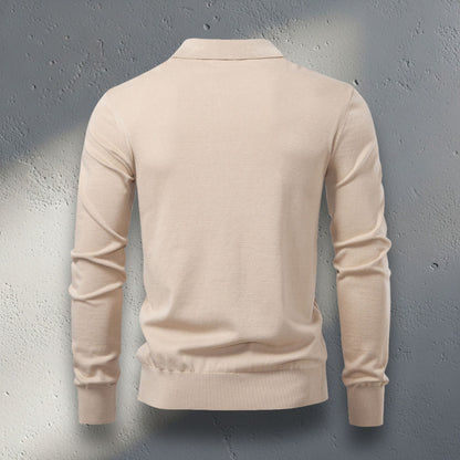 The Seville Johnny Collar Sweater
