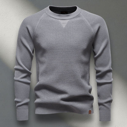 The Thorne Waffle-Knit Sweater